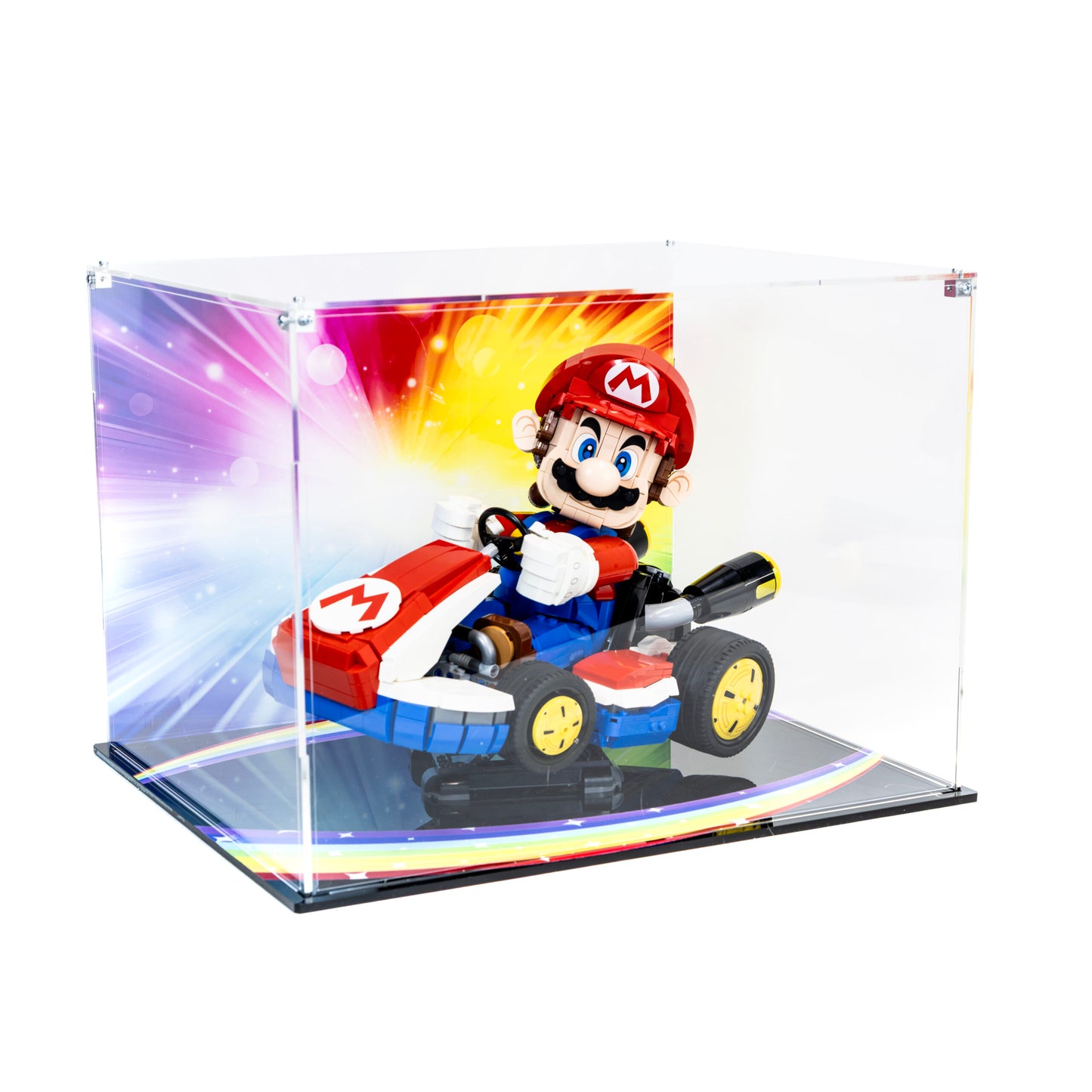 Acrylic Display Case for the LEGO® Mario Kart™ 72037