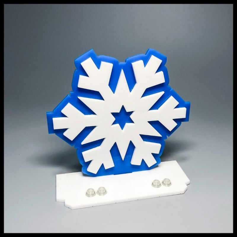 Acrylic Display Stand For LEGO Disney Series Frozen Minifigures