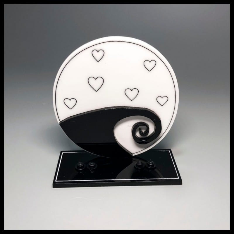 Acrylic Display Stand For LEGO Jack And Sally Minifigures