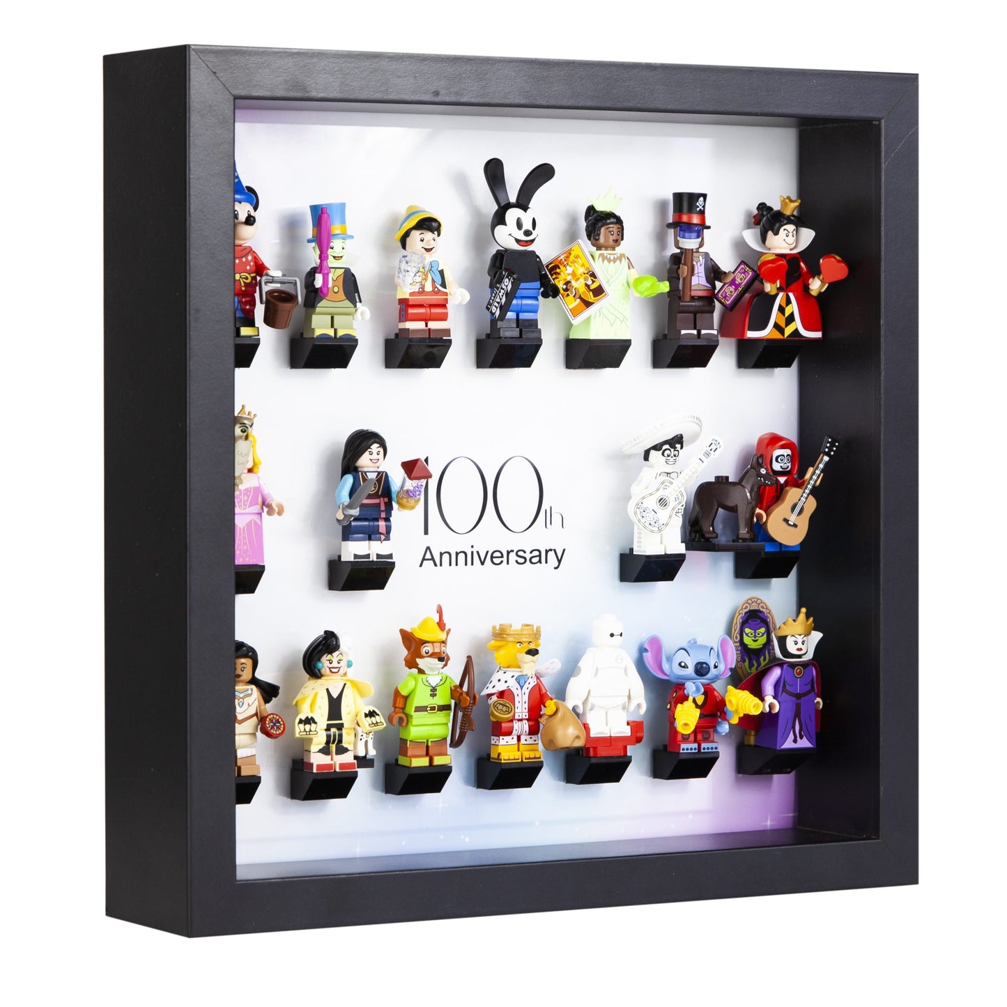 Acrylic Frame Display Insert for LEGO Minifigures Disney 100