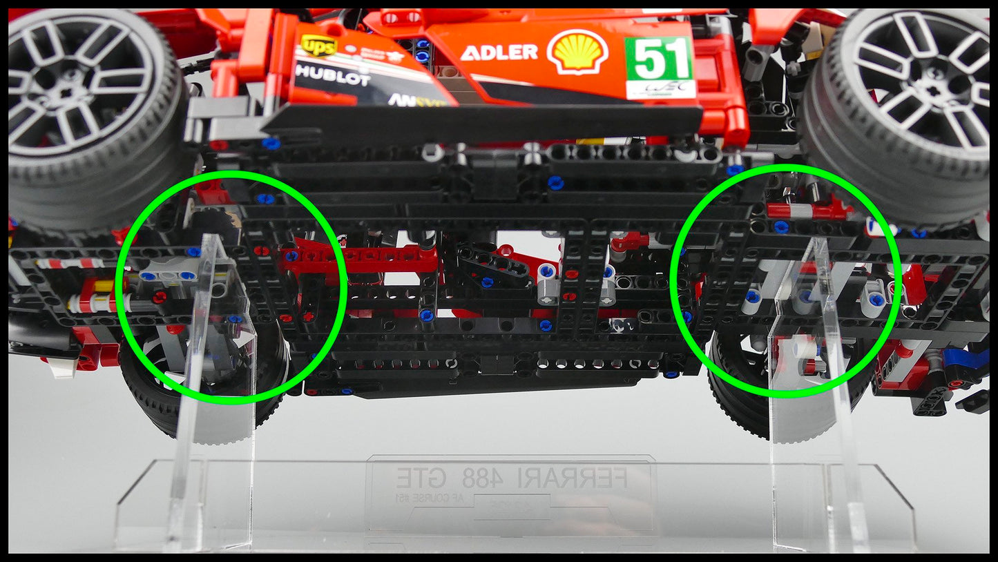Ferrari 488 GTE “AF Corse #51” Acrylic Display Stand (42125)