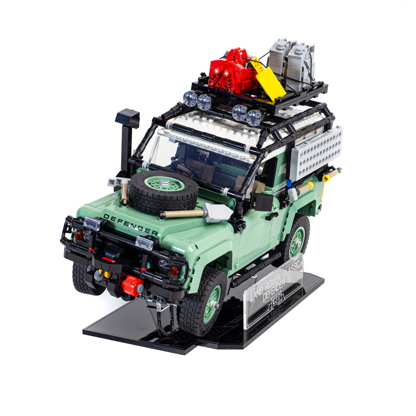 Acrylic Display Stand For LEGO Technic Land Rover Classic Defender 90 10317