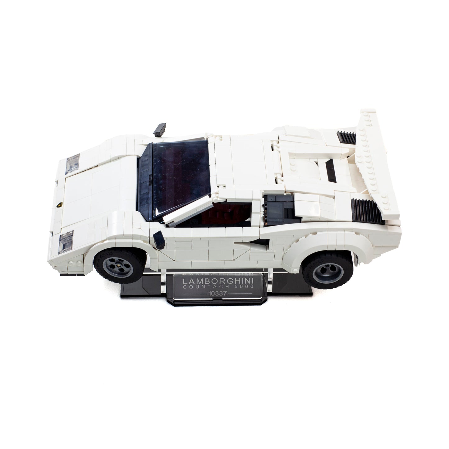 Acrylic Display Stand For LEGO Lamborghini Countach 5000 Quattrovalvole 10337