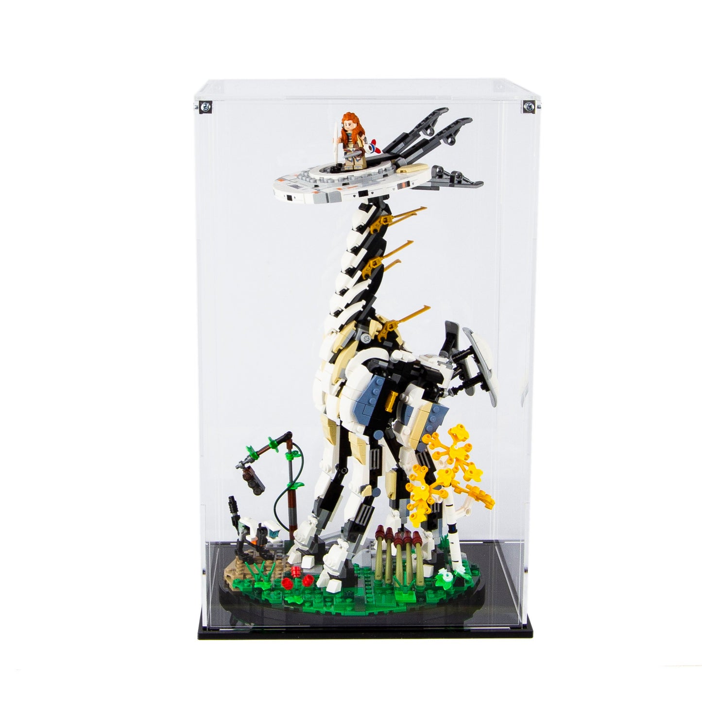 Acrylic Display Case for the LEGO Horizon Forbidden West: Tall Neck 76989