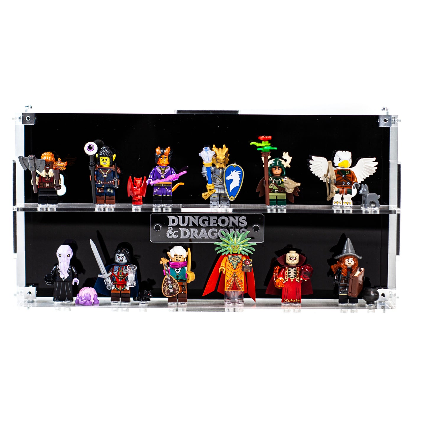 Acrylic Display Case for LEGO Minifigures Dungeons & Dragons Series