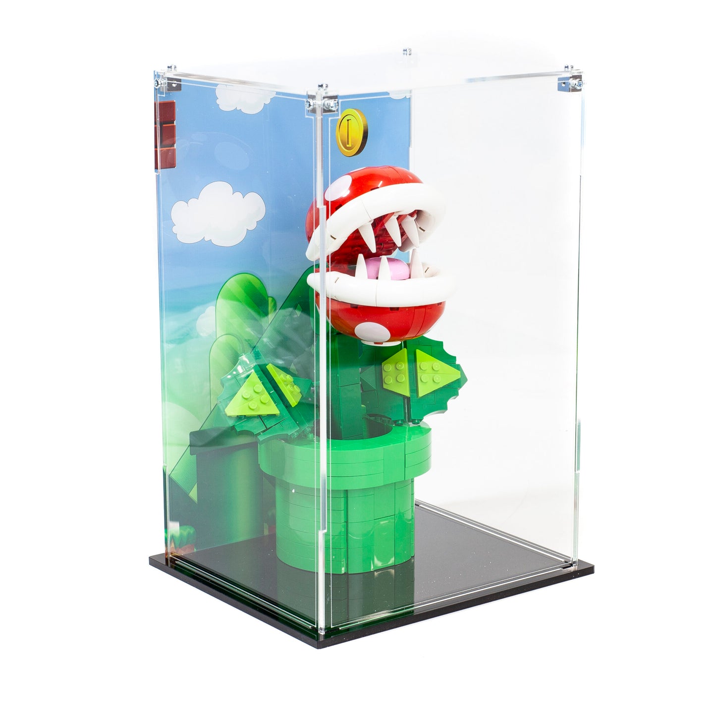 Premium Acrylic Display Case for the LEGO Piranha Plant 71426