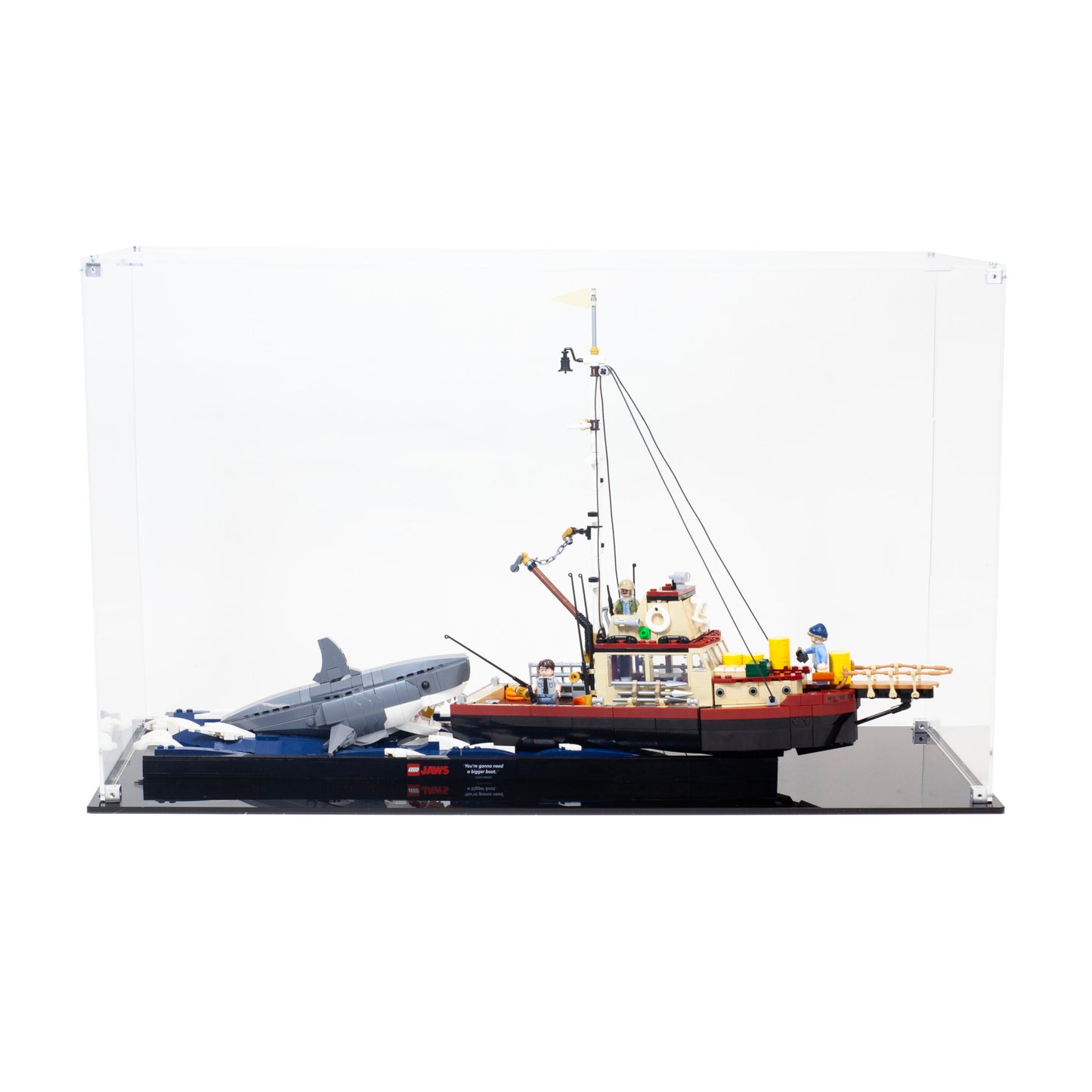 Premium Acrylic Display Case for LEGO Jaws 21350
