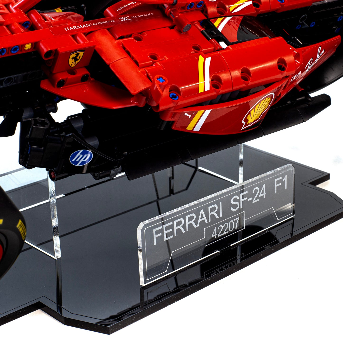 Acrylic Display Stand For LEGO Ferrari SF-24 F1 42207