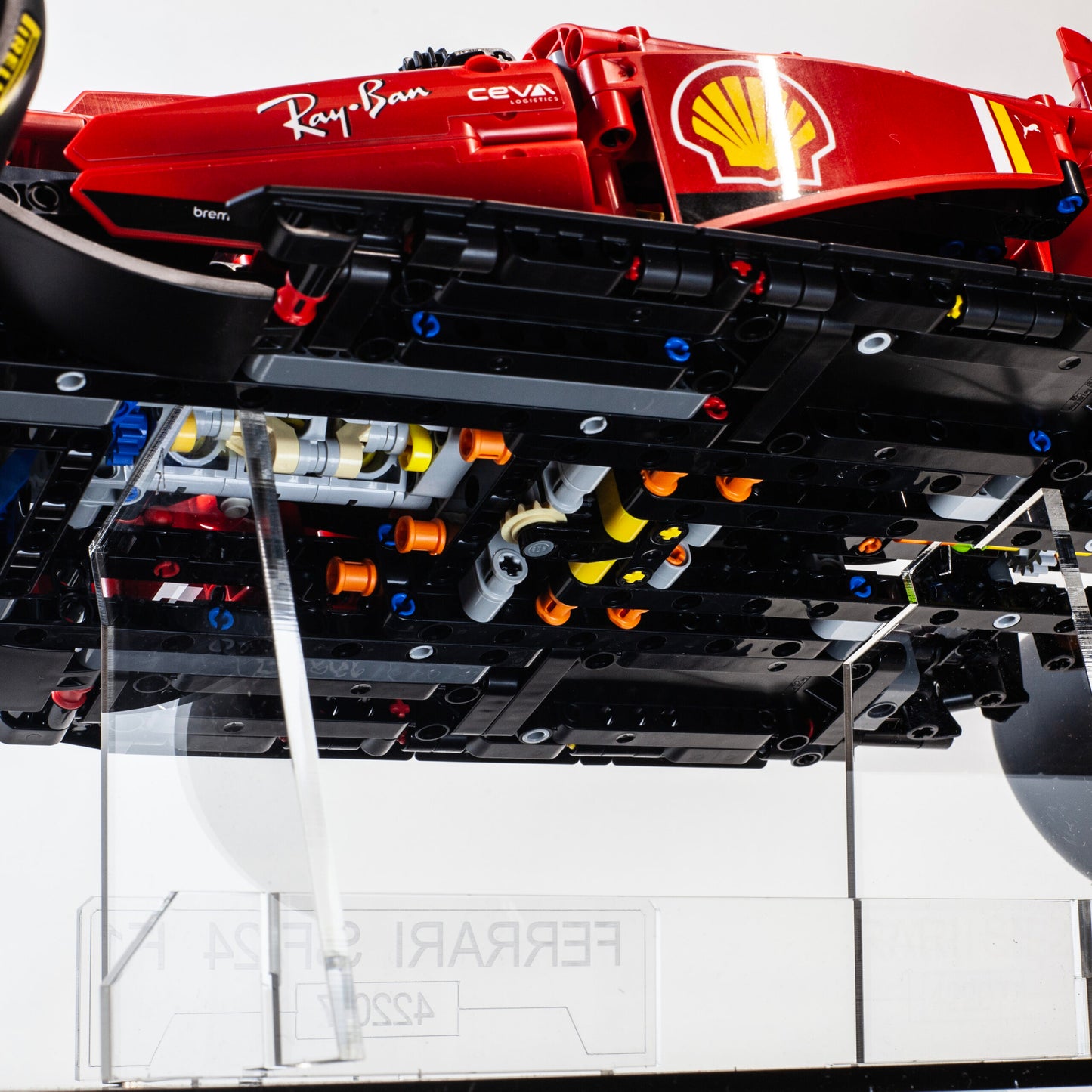Premium Acrylic Display Case for the LEGO® Technic Ferrari SF-24 F1 42207