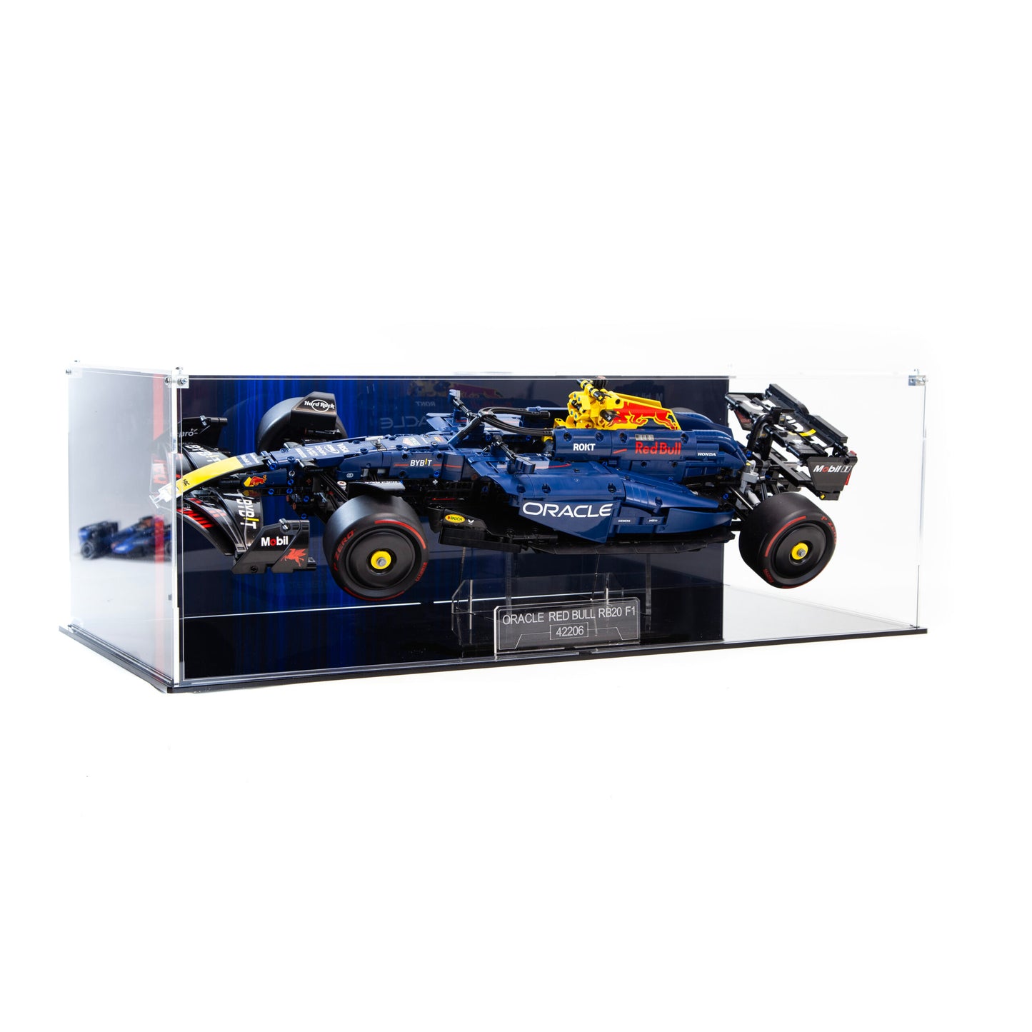Premium Acrylic Display Case for the LEGO® Technic Oracle Red Bull Racing RB20 F1 42206