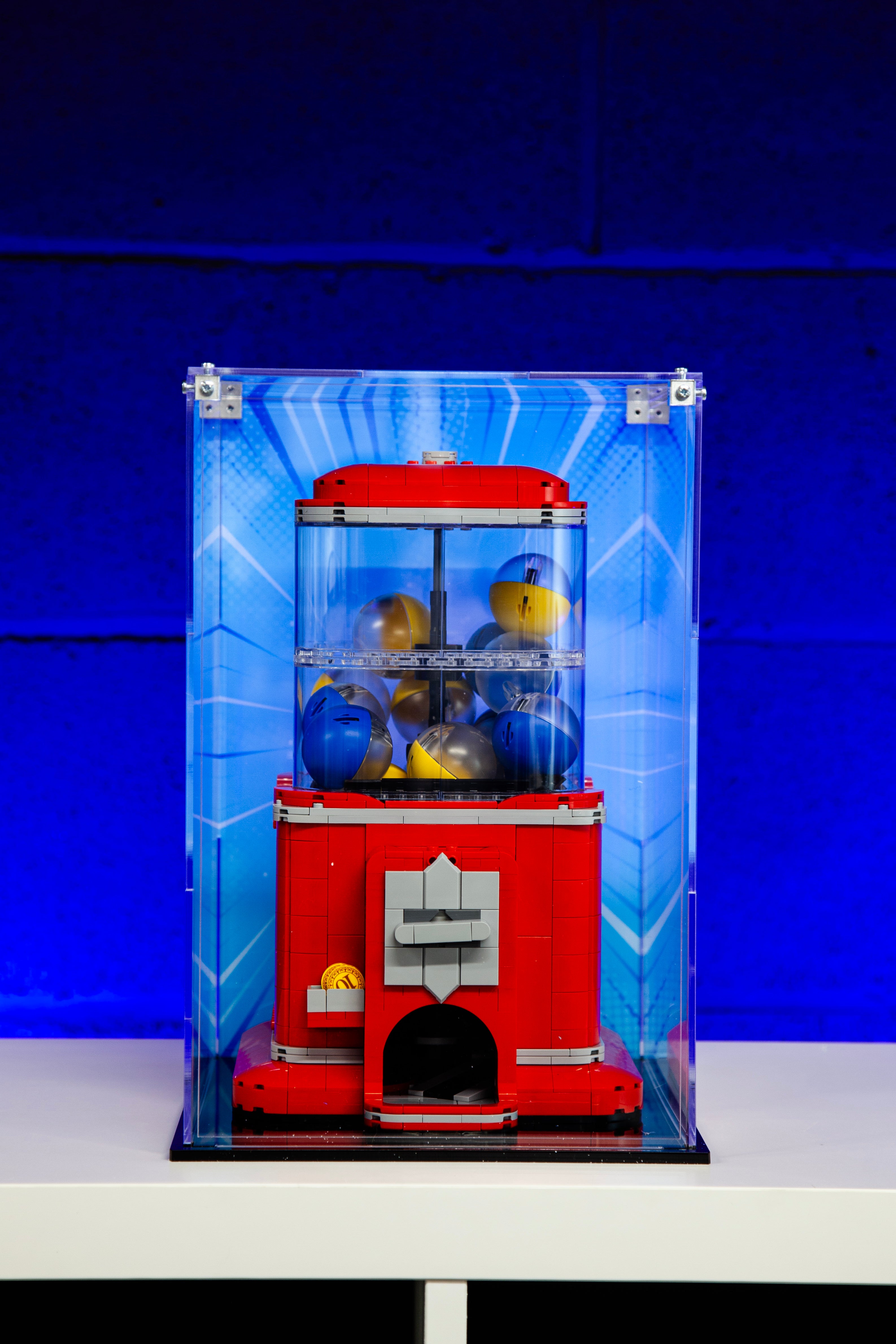Acrylic Display Case for the LEGO Vending Machine 21358 – Laser Frame