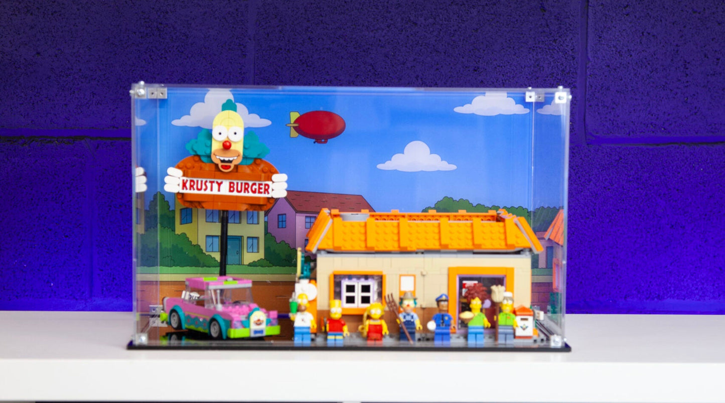 Acrylic Display Case for the LEGO® The Simpsons™: Krusty Burger 10352