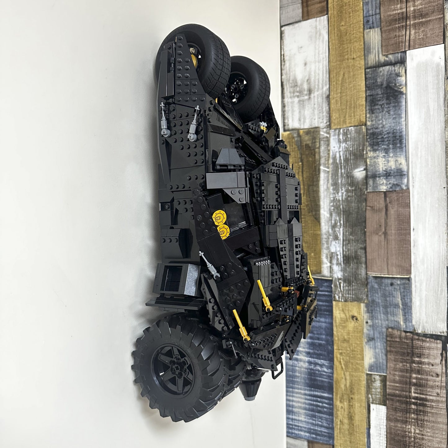Wall mounted car stand For LEGO TUMBLER (76240 & 76023)