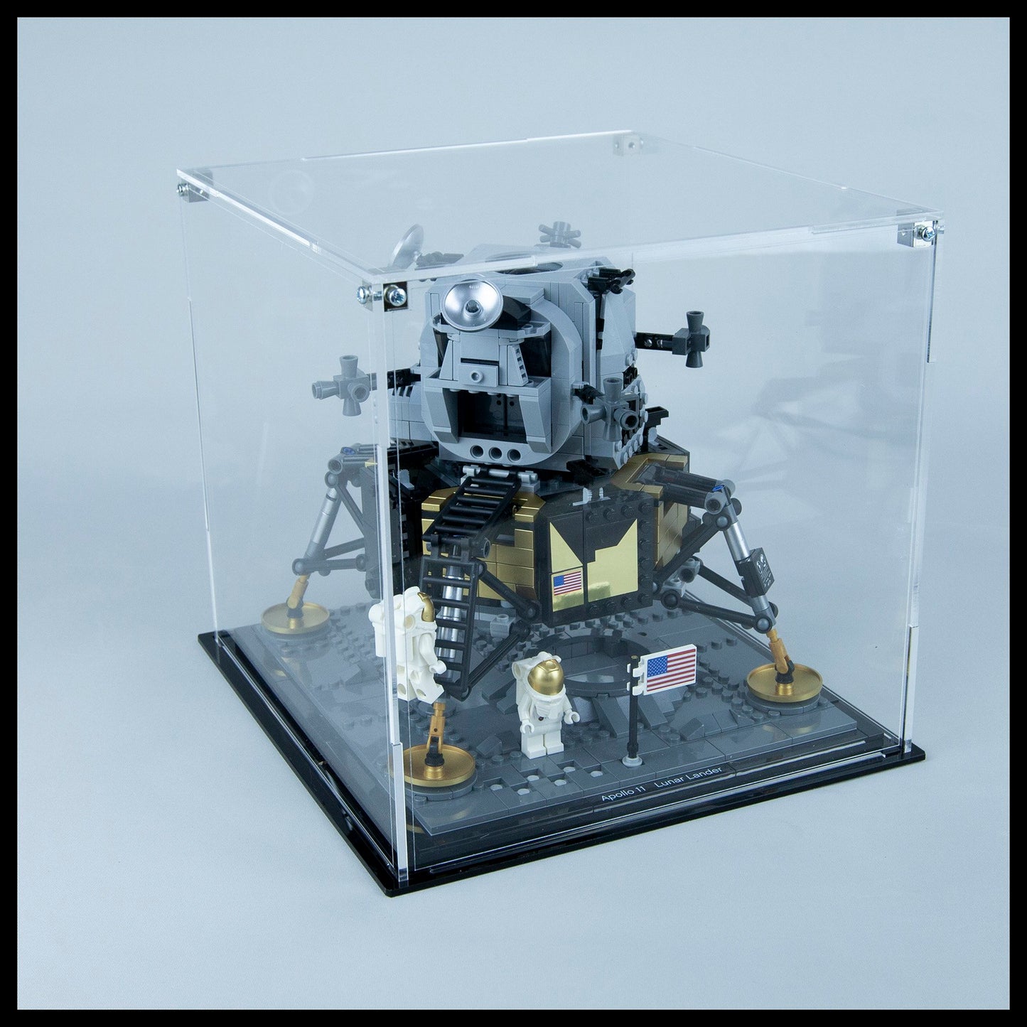 Acrylic Display Case for LEGO NASA Apollo 11 Lunar Lander (10266)