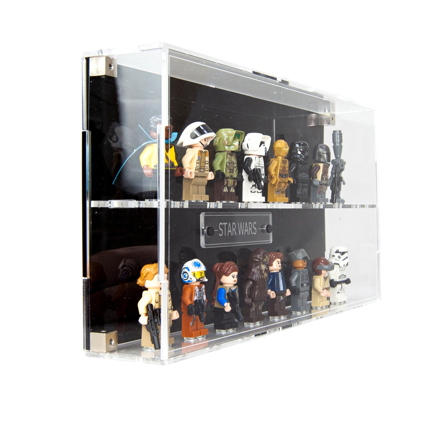 Acrylic Display Case for LEGO Minifigures Star Wars series