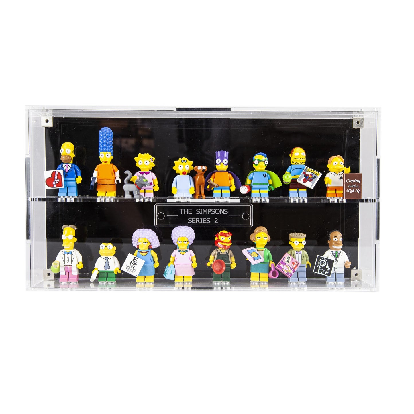 Acrylic Display Case for LEGO Minifigures The Simpsons series