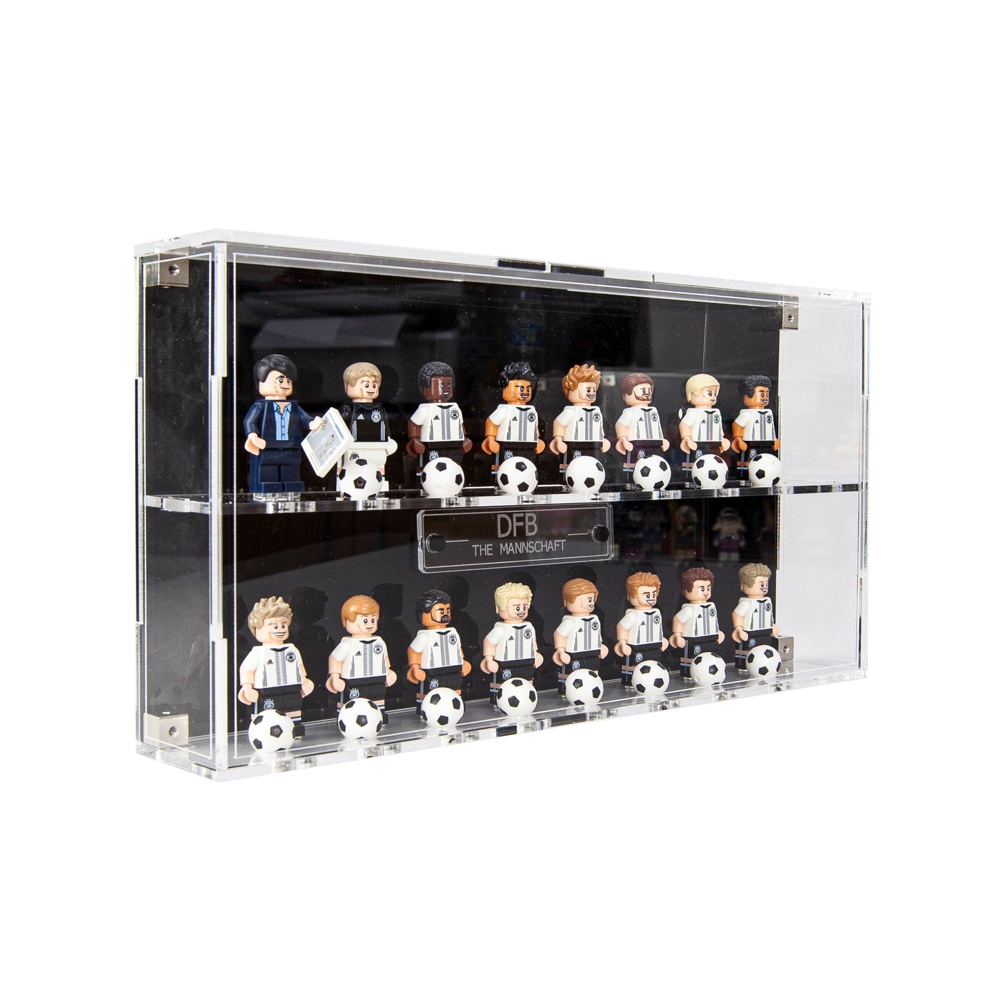 Acrylic Display Case for LEGO DFB Mannschaft CMF Minifigures Series