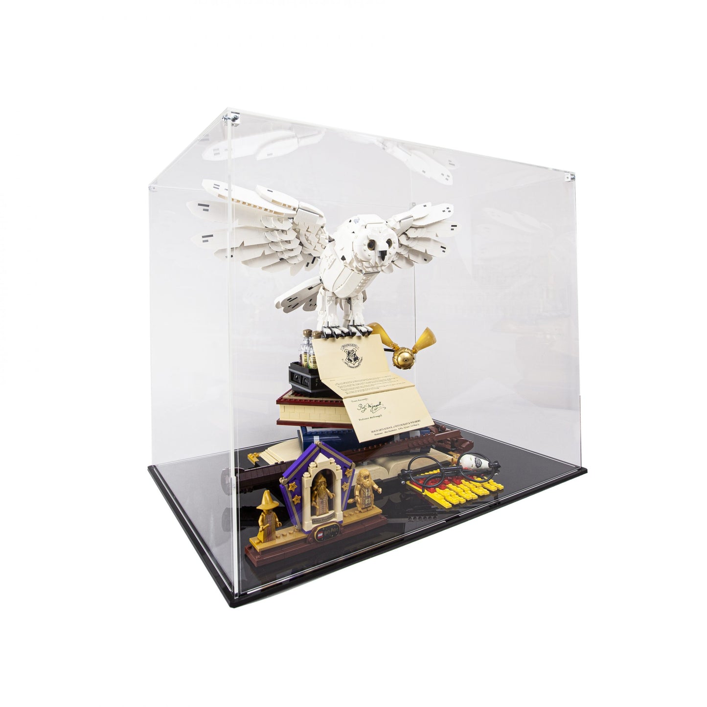 Acrylic Display case for LEGO Hogwarts™ Icons - Collectors' Edition 76391