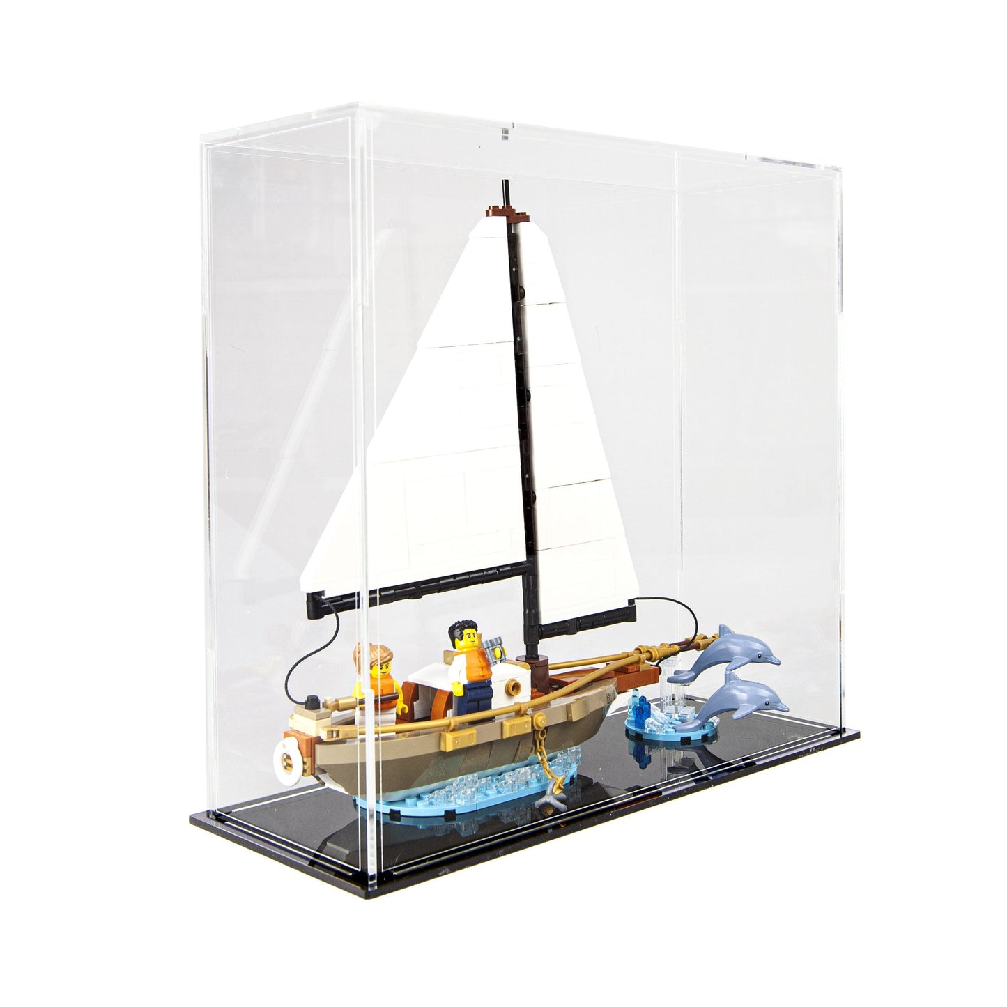 Acrylic Display Case for LEGO Eloise Sailboat (40487)