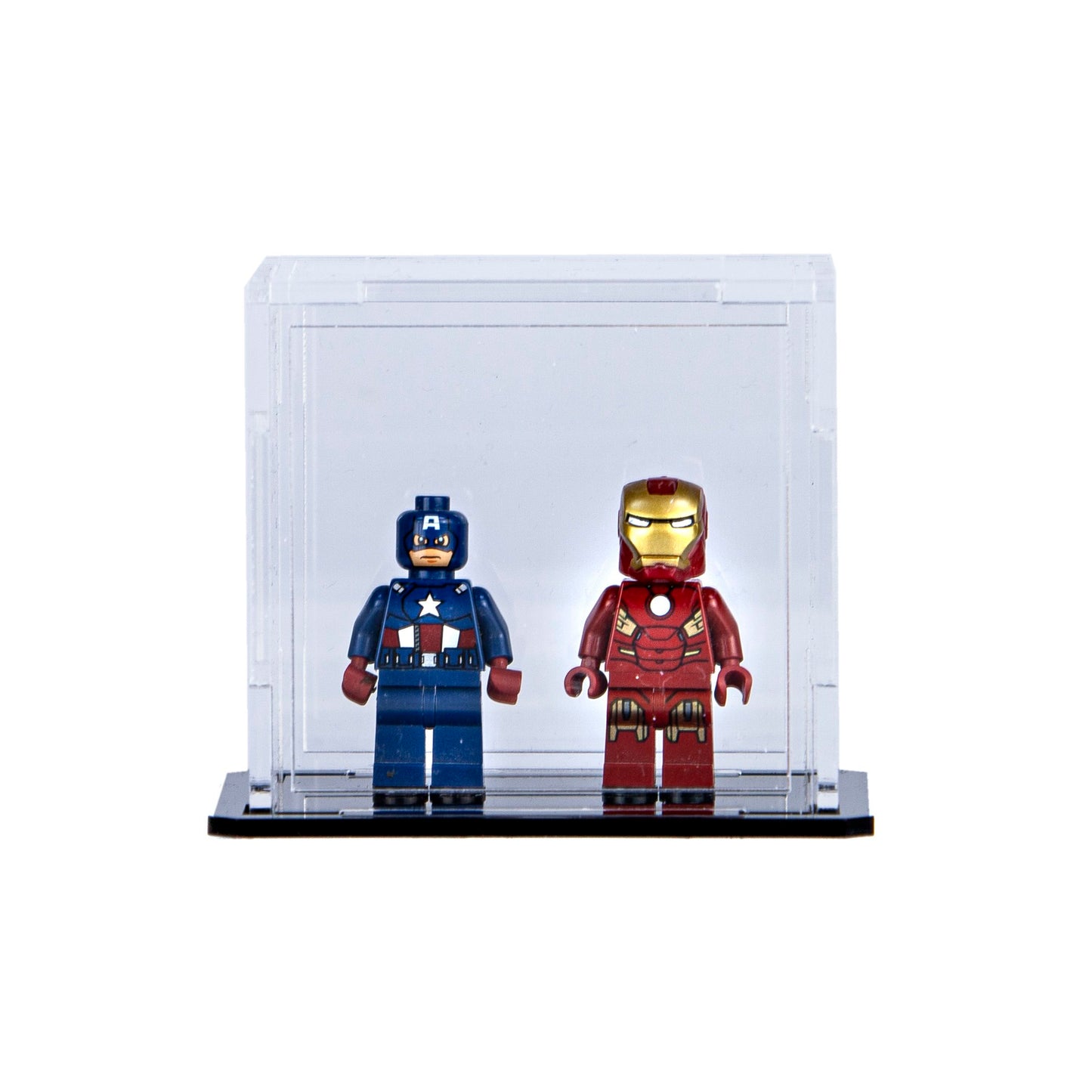 Minifigure Acrylic Display Case for 2 (BOGOF 2 pack)