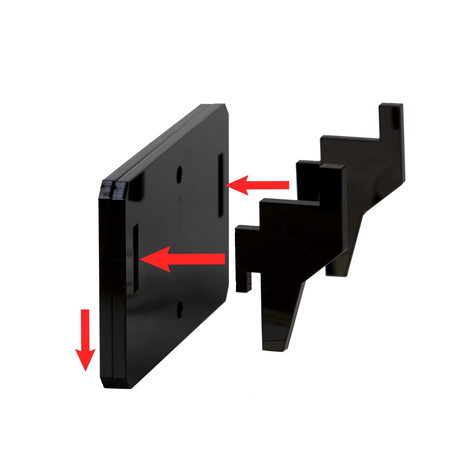 Wall mounted car stand For LEGO Ferrari 488 GTE “AF Corse #51”42125