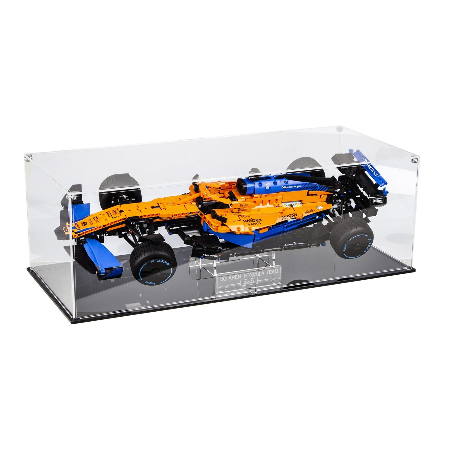 Acrylic Display Case for the LEGO® McLaren Formula 1™ Race Car 42141