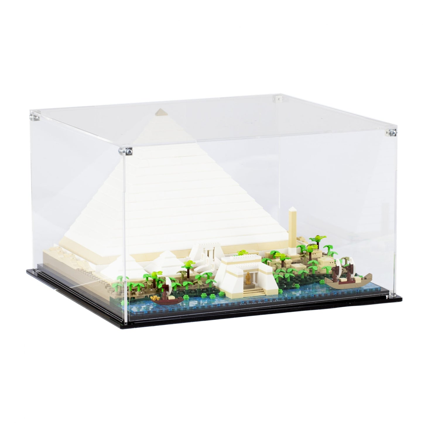 Acrylic Display Case for the LEGO® Great Pyramid of Giza 21058