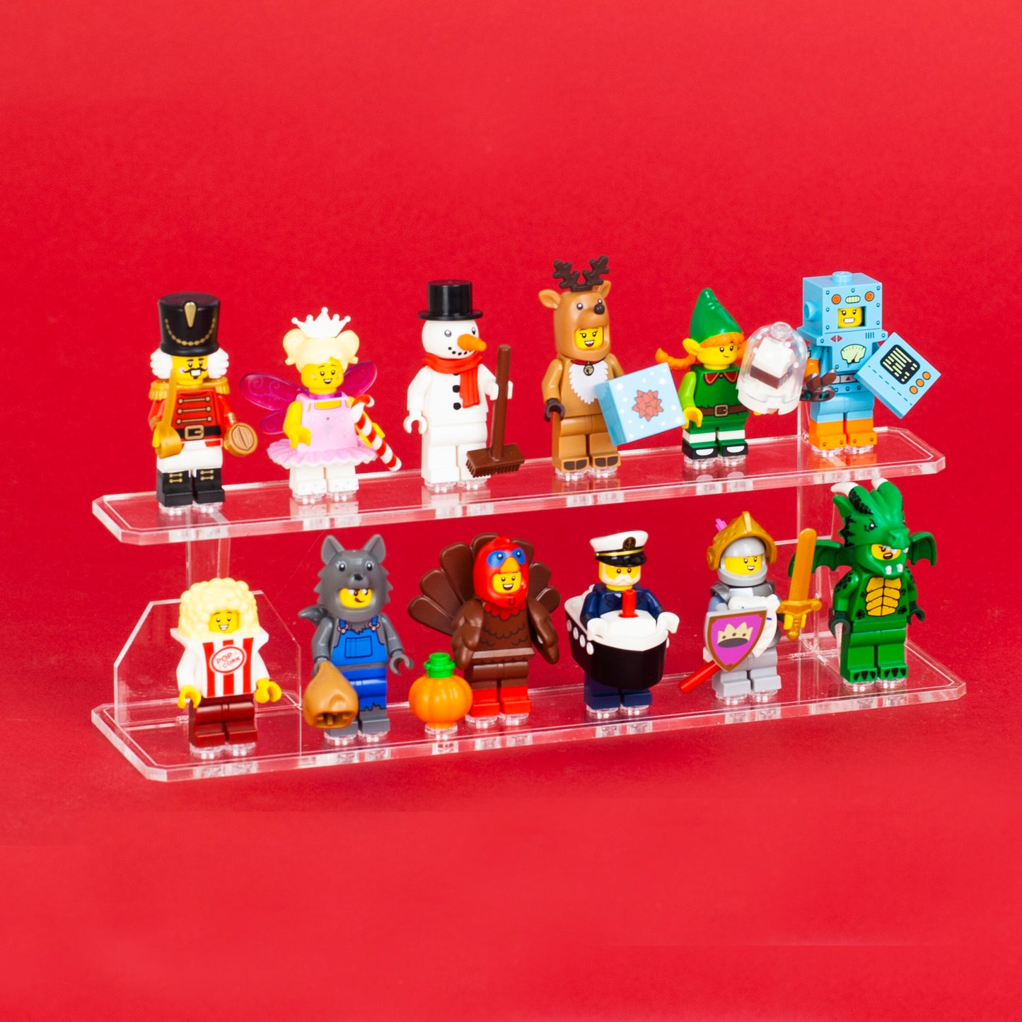 Acrylic Minifigure Display stand for LEGO Series 24
