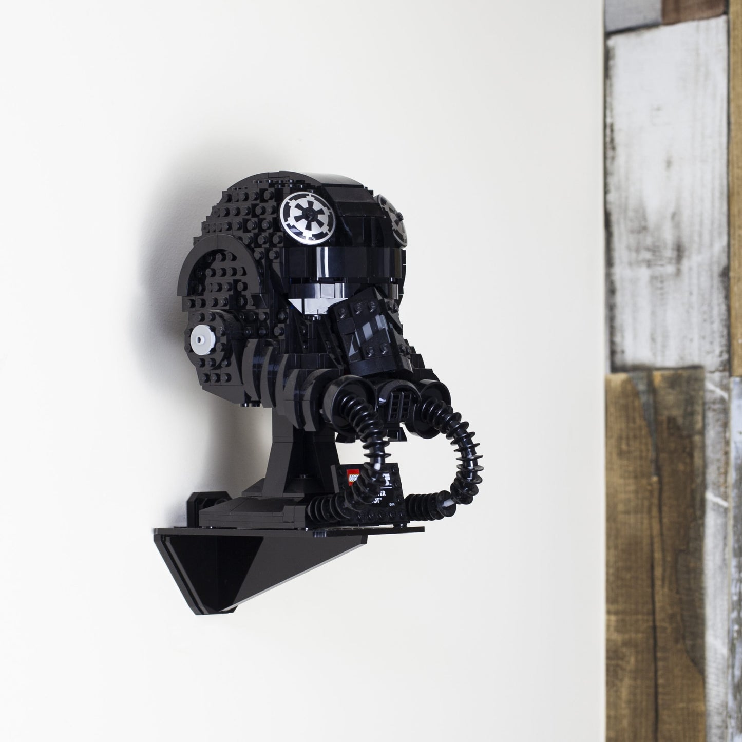 Acrylic Wall Display Stand For The LEGO Helmet Collection