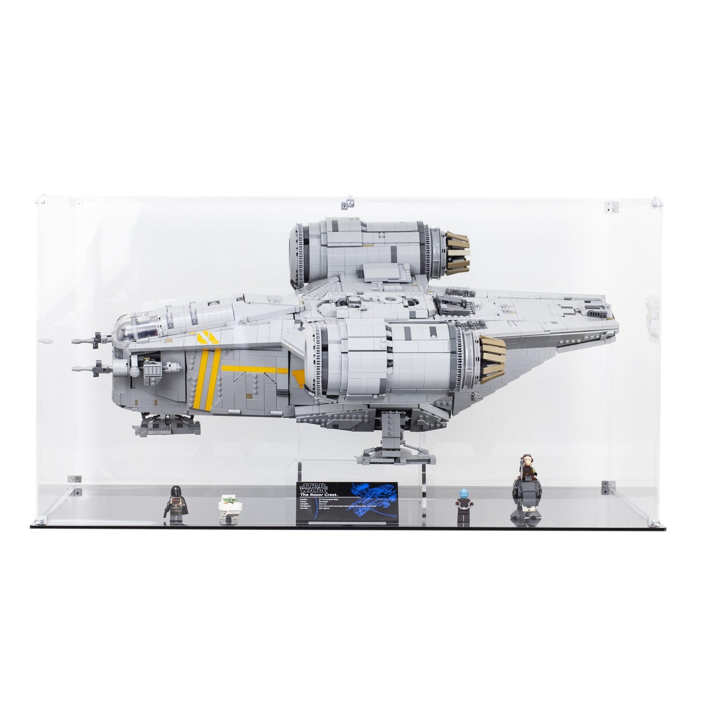 Acrylic Display Case for the LEGO® The Razor Crest™ 75331