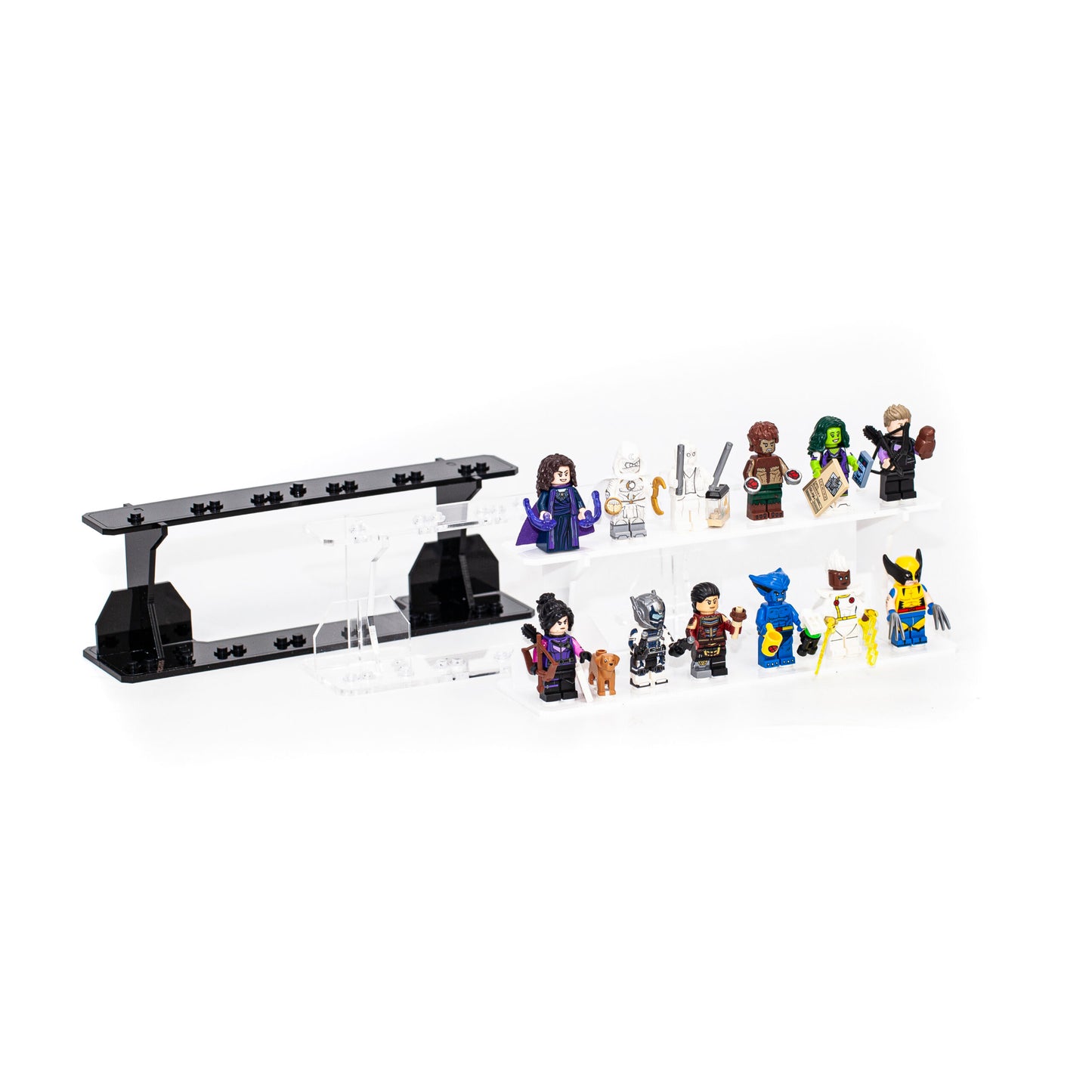 Acrylic Minifigure Display stand for LEGO Marvel Studios Series 2