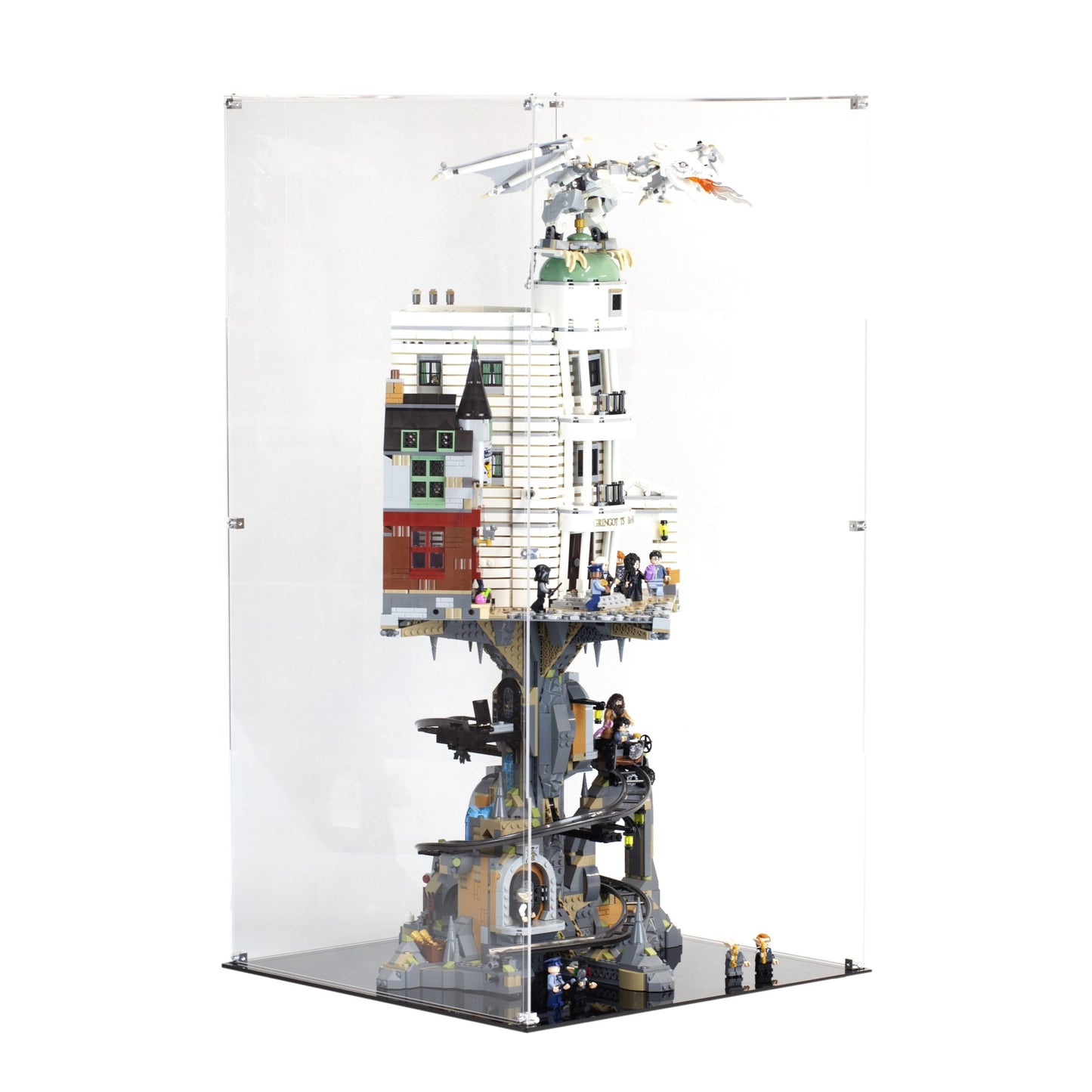 Acrylic Display Case For LEGO® Harry Potter: Gringotts™ Wizarding Bank – Collectors' Edition 76417