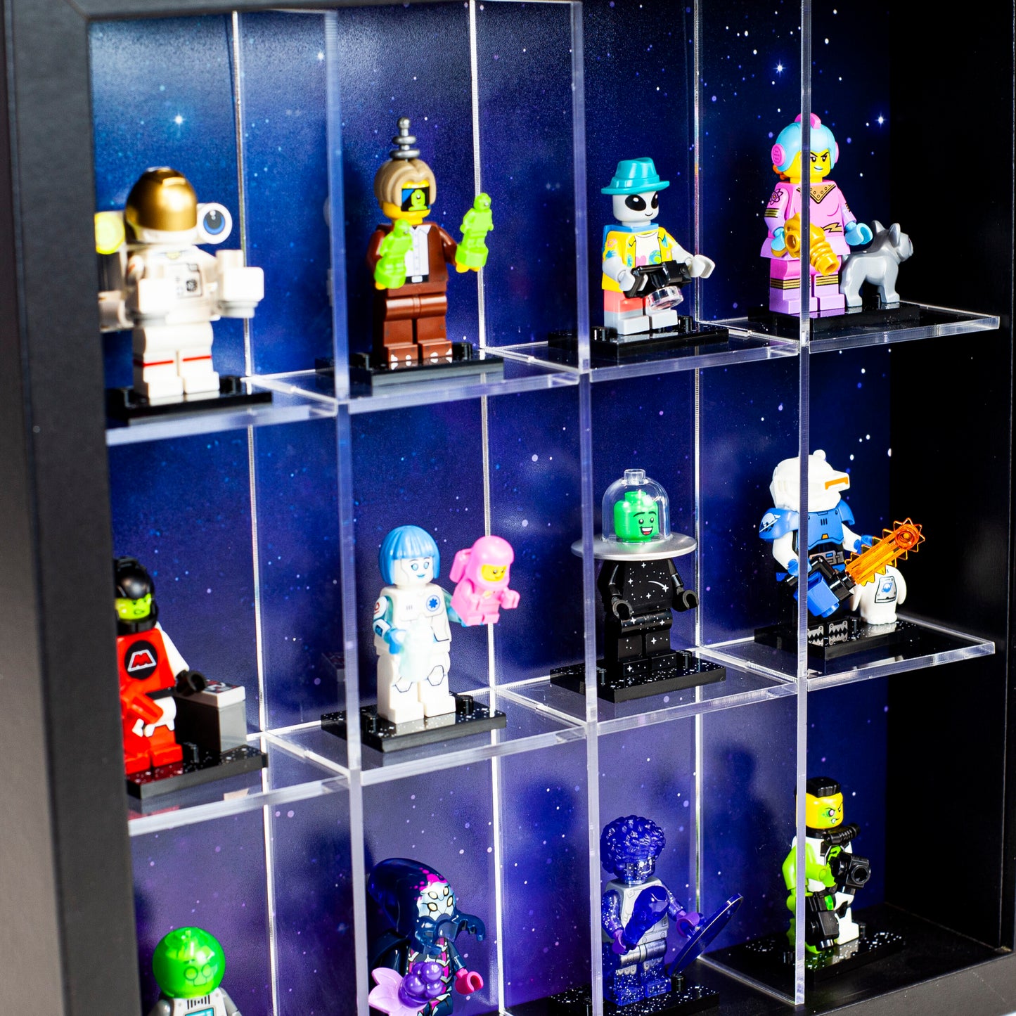Acrylic Shelf Frame for LEGO Minifigures Series 26