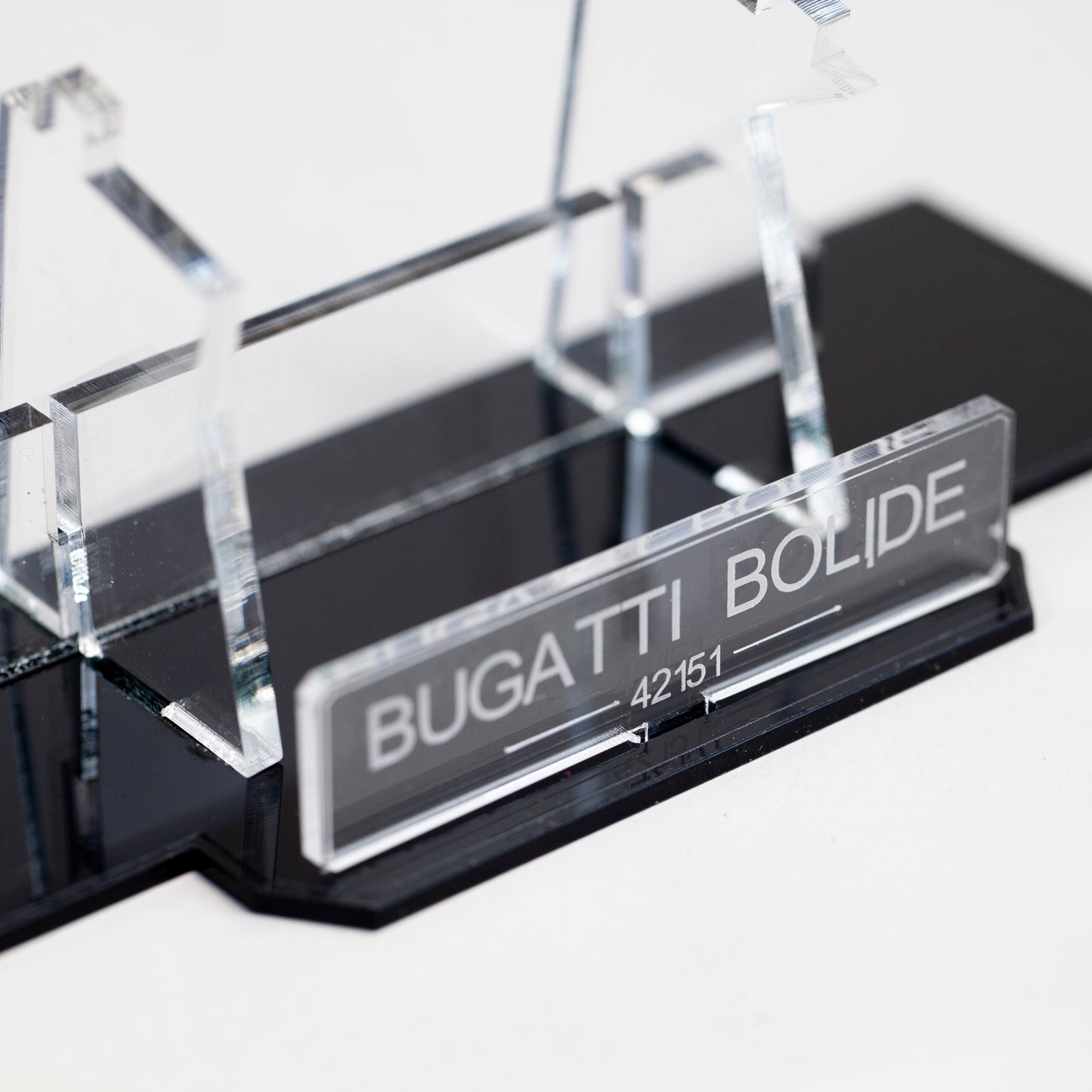 Acrylic Display Stand For LEGO Bugatti Bolide 42151