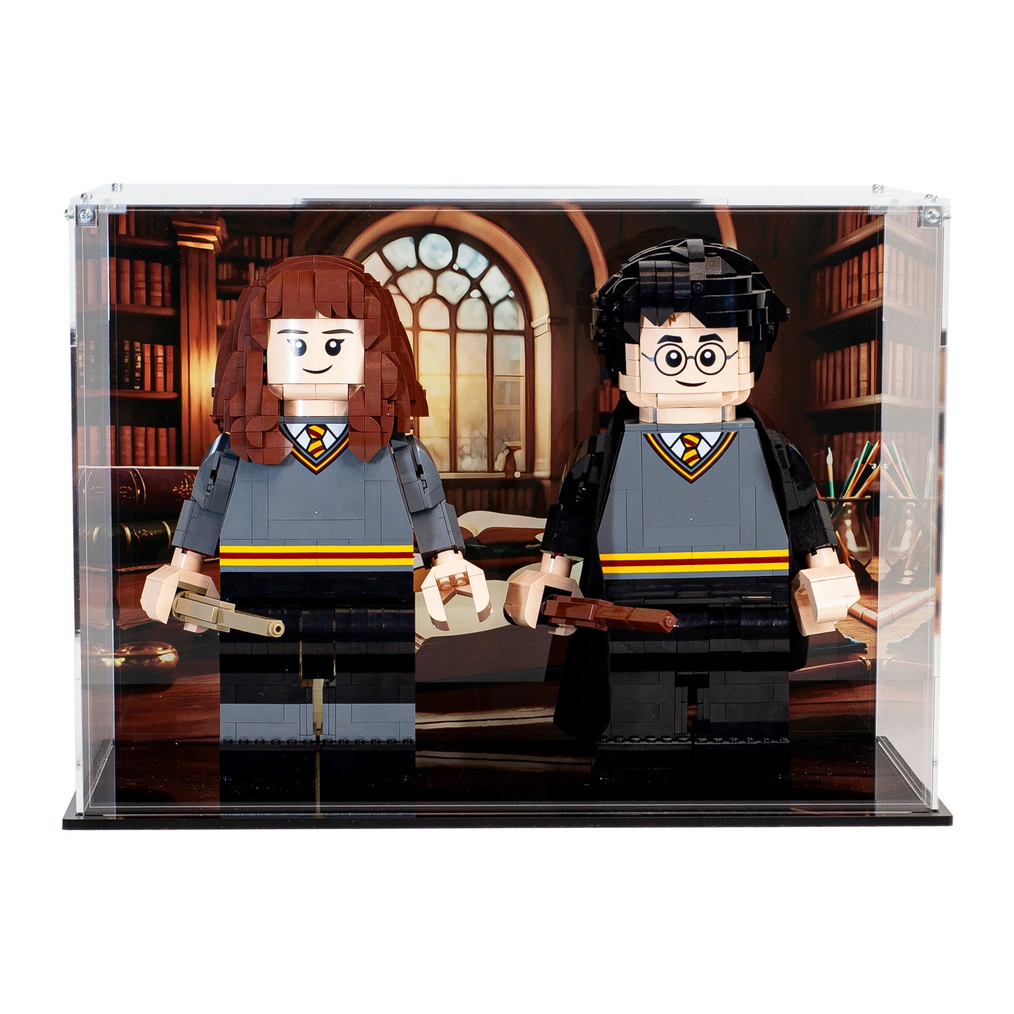 Premium Acrylic Display Case for LEGO Harry Potter & Hermione Granger 76393