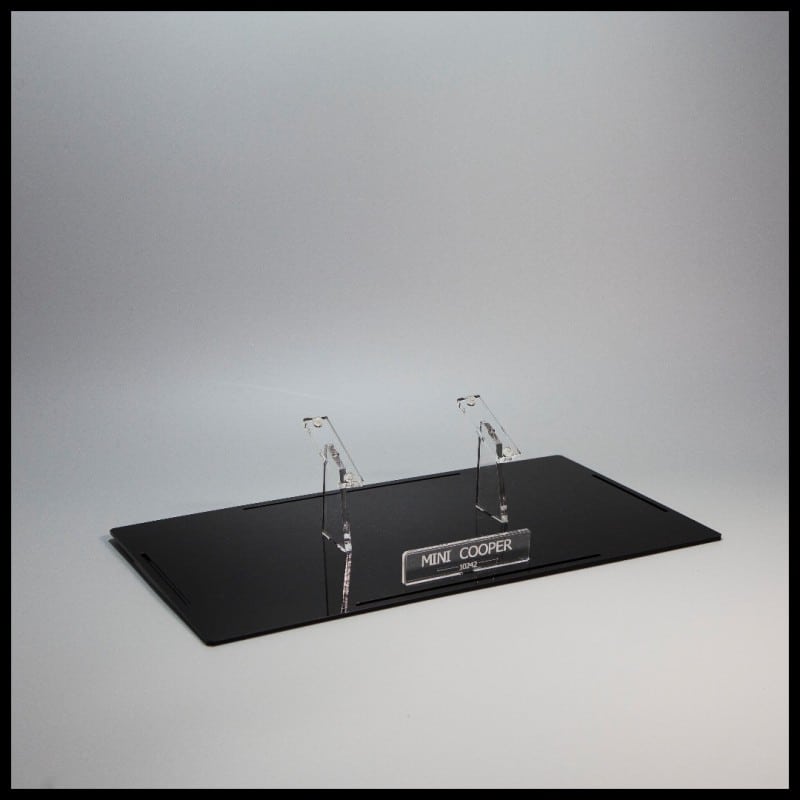 Mini Cooper Acrylic Display Case With Internal Sand
