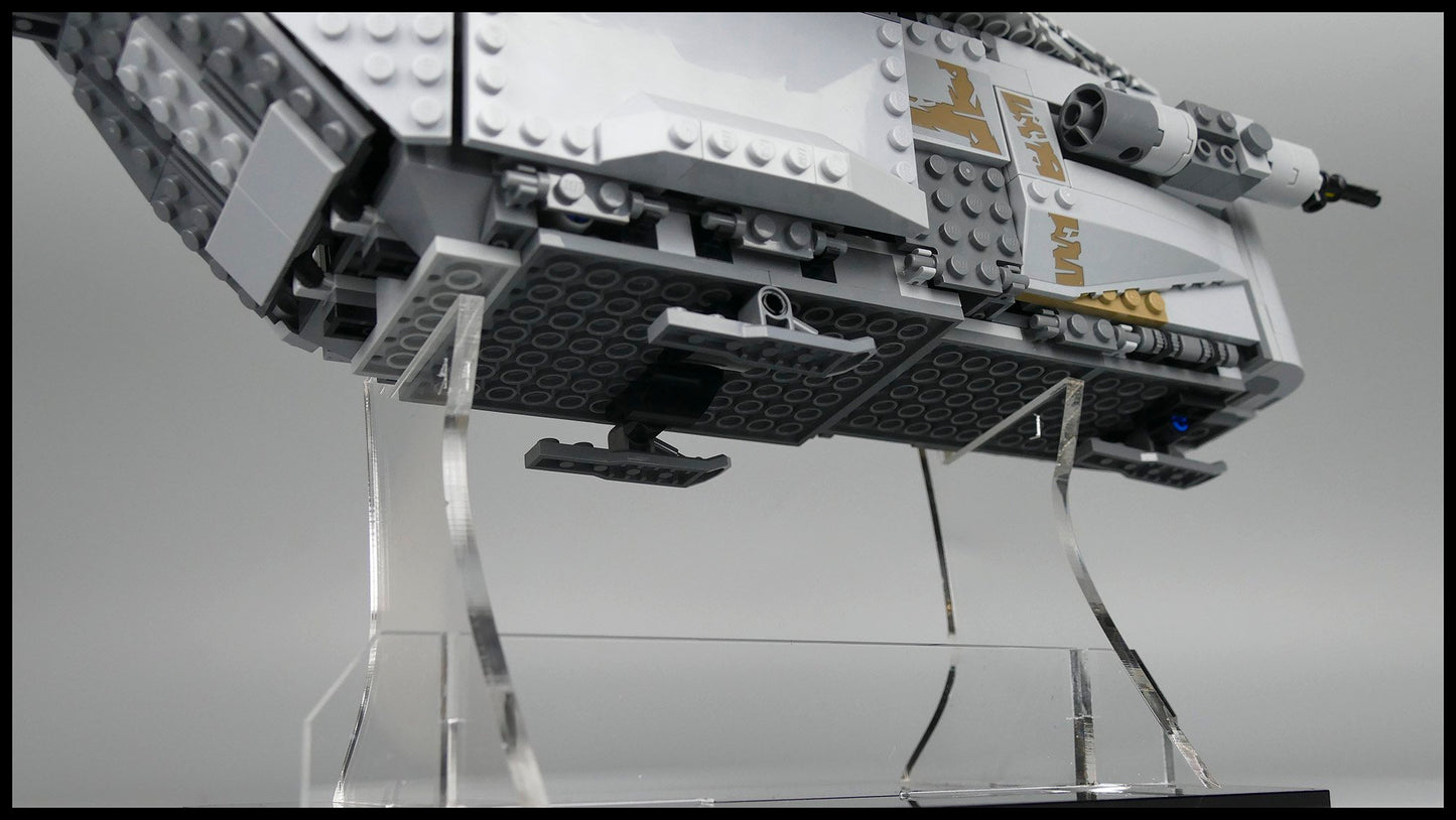 Star Wars Razor Crest Mandalorian Bounty Hunter (75292) Acrylic display stand