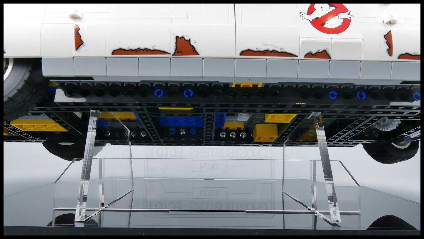 Acrylic Display Case With Internal Stand For LEGO Creator Ghostbusters™ ECTO-1 10274