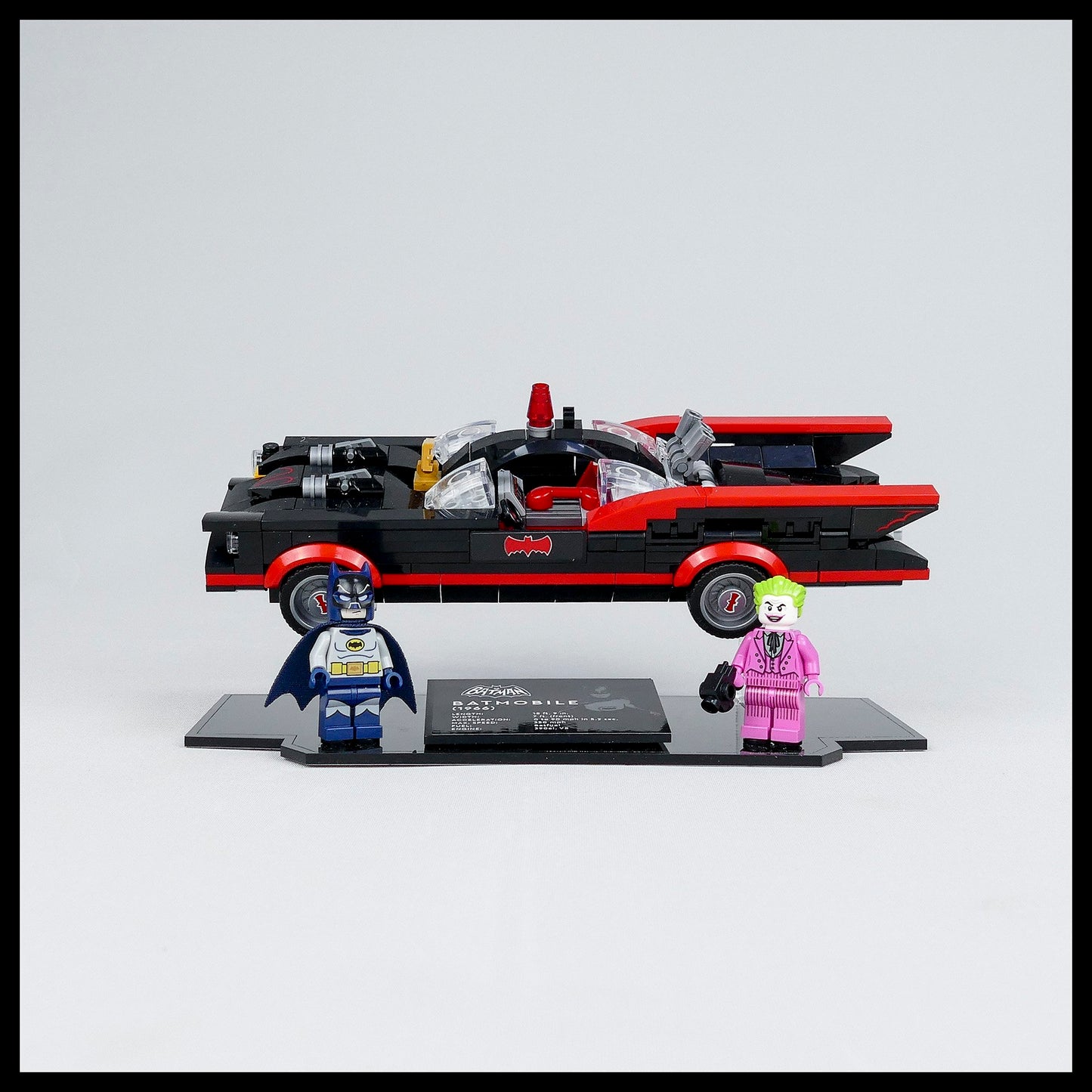 Acrylic Display Stand For LEGO Batman™ Classic TV Series Batmobile™ (76188)