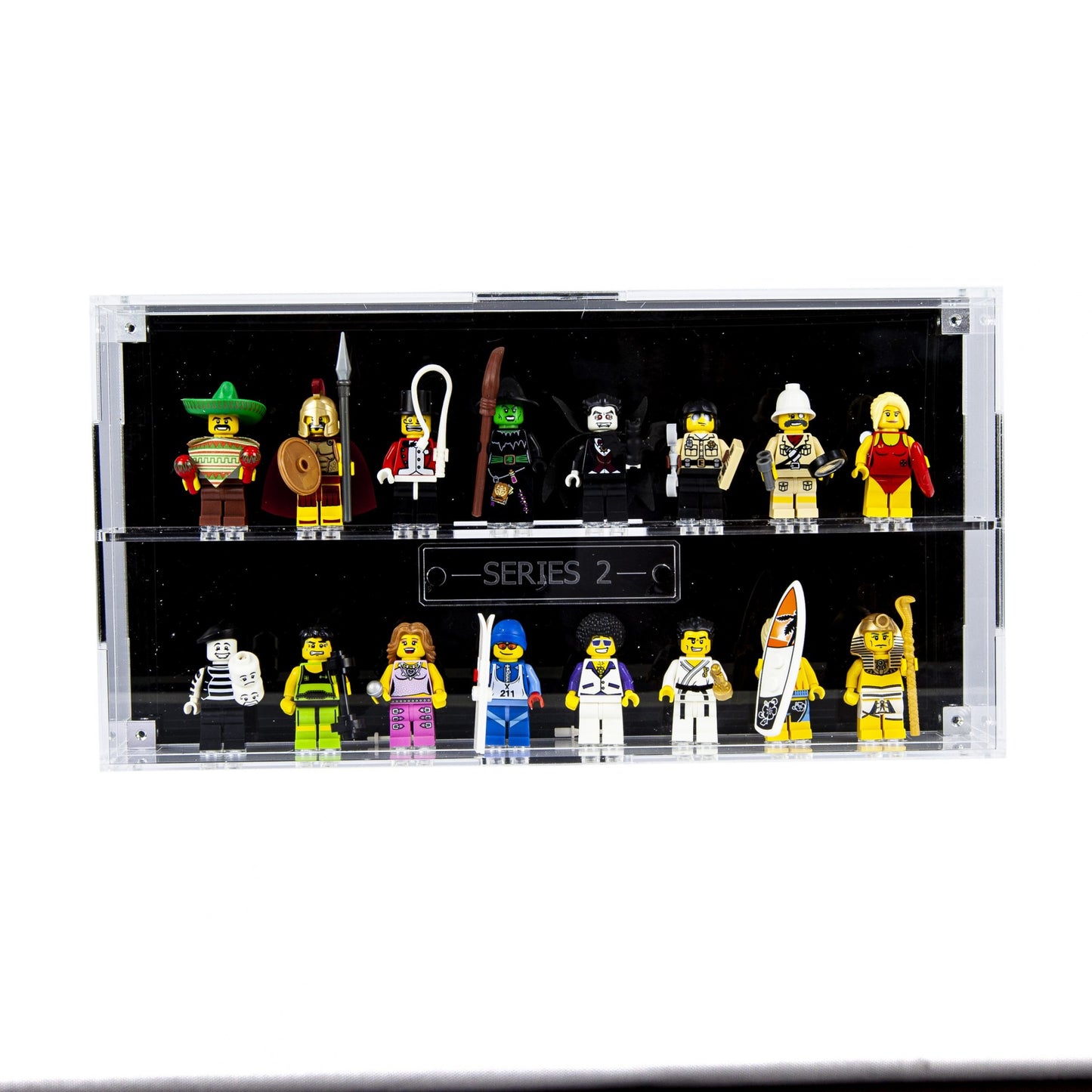 Full set of Acrylic Display Cases for LEGO Minifigures Series 1-24