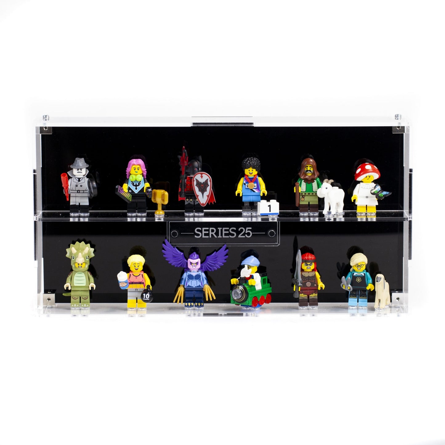 Acrylic Display Case for LEGO Minifigures Series 1-25