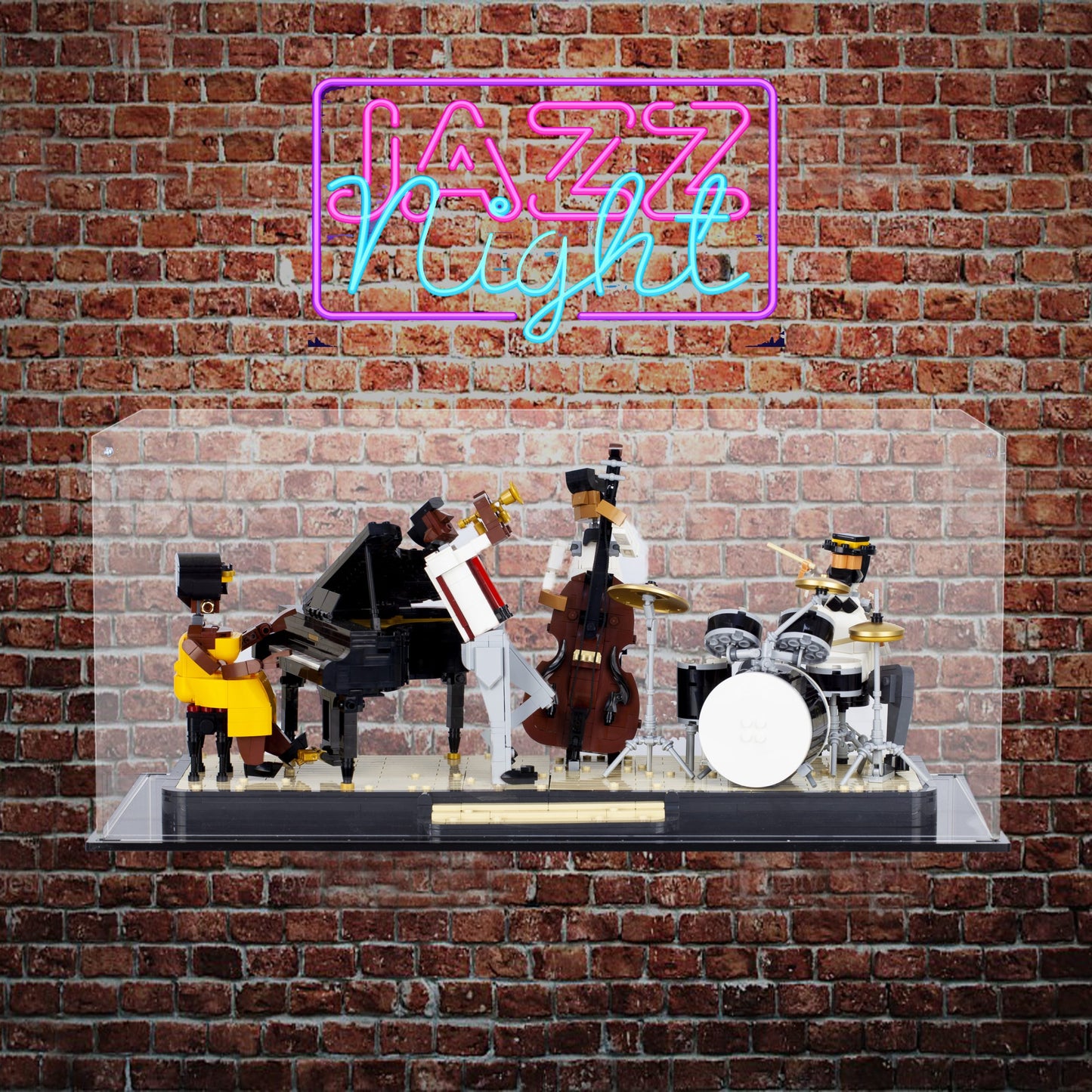 Acrylic Display Case for the LEGO® Jazz Quartet 21334