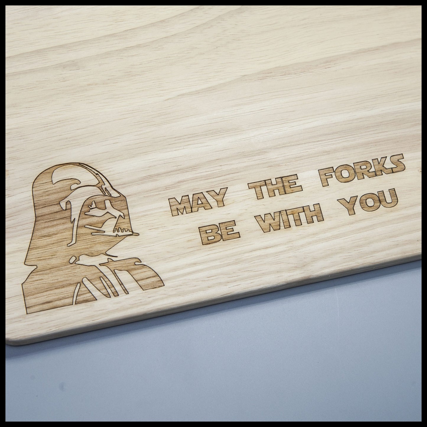 May The Forks Be With You Chopping Board