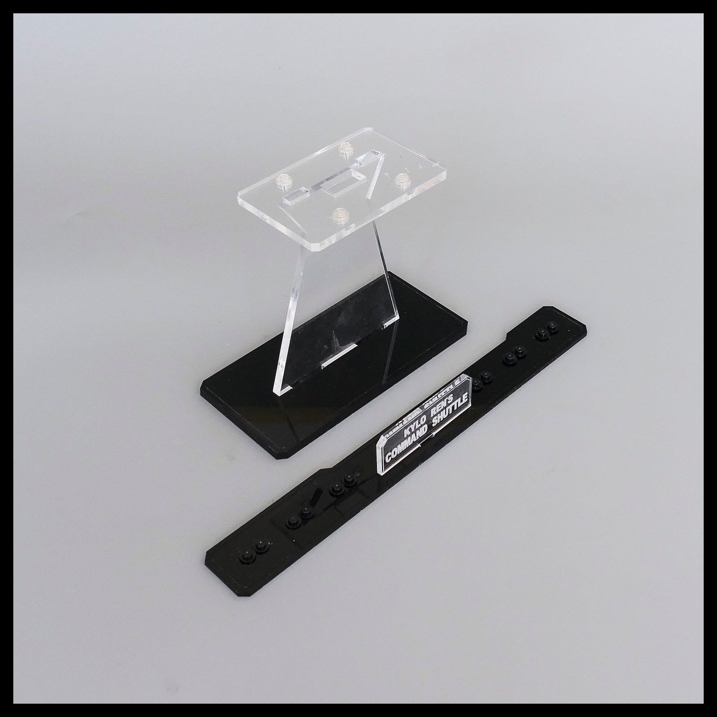 Acrylic Display Stand for LEGO Star Wars Kylo Ren's Command Shuttle™ 75104