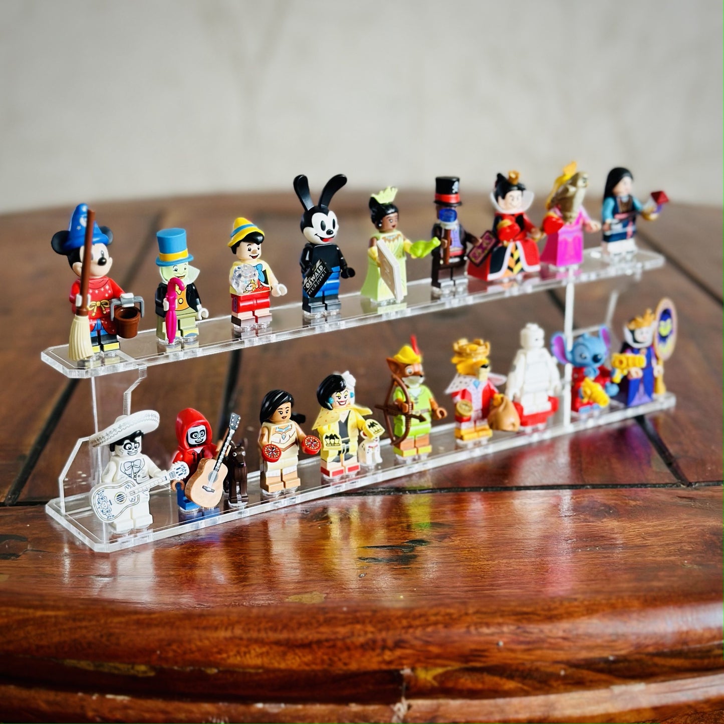 Acrylic Minifigure Display stand for LEGO DISNEY 100th Anniversary series