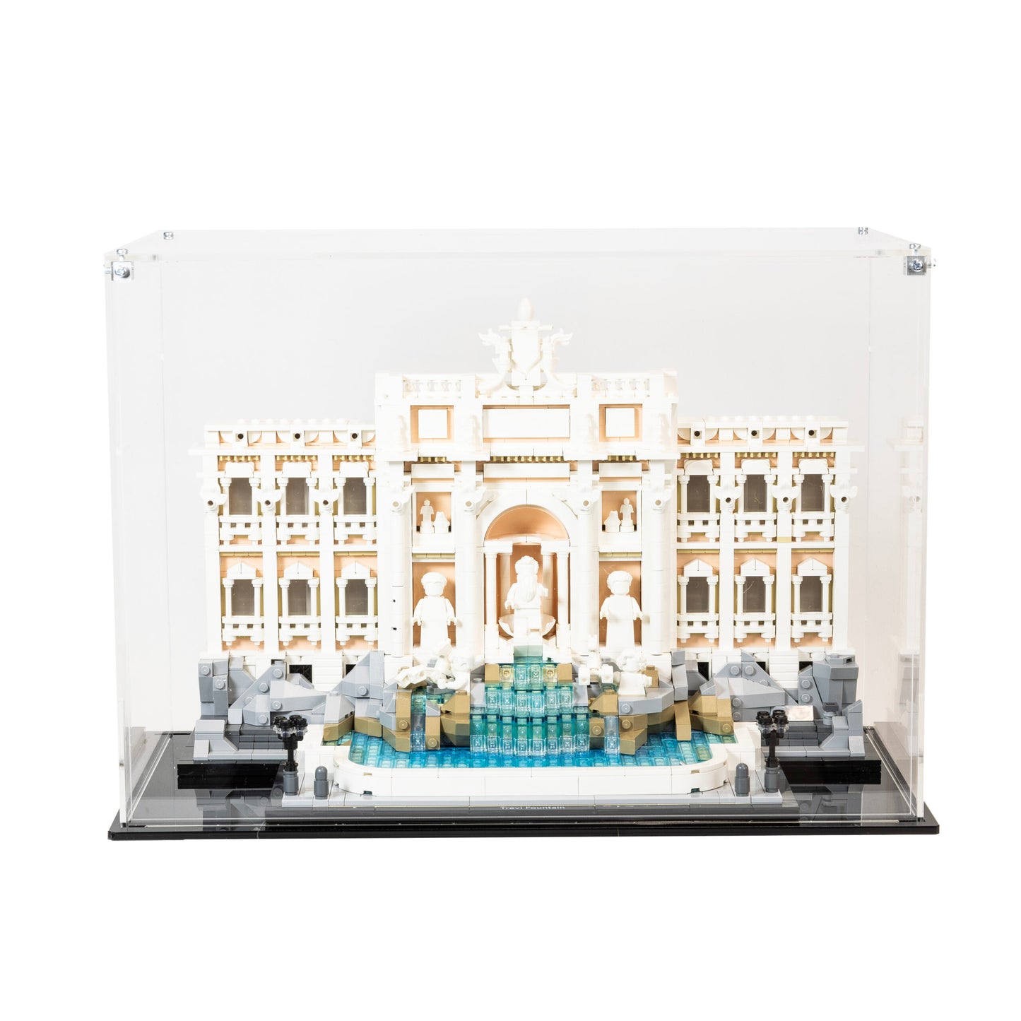Premium Acrylic Display Case for LEGO Trevi Fountain 21062