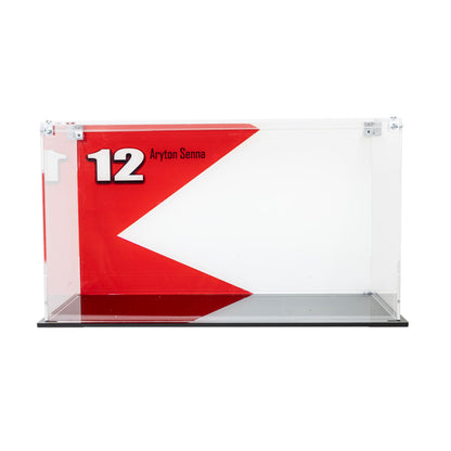 Premium Acrylic Display Case for the LEGO McLaren MP4/4 & Ayrton Senna 10330
