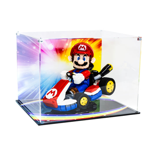Acrylic Display Case for the LEGO® Mario Kart™ 72037