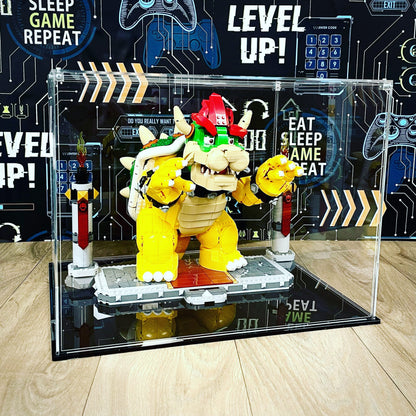 Acrylic Display Case for the LEGO® The Mighty Bowser™ 71411
