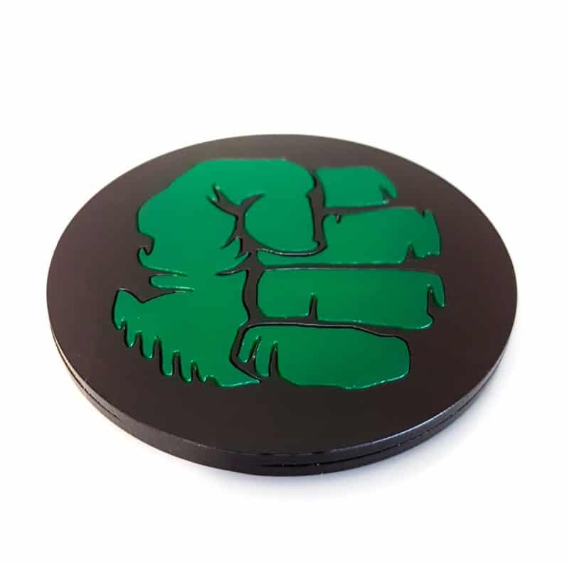 Acrylic Comic Coasters